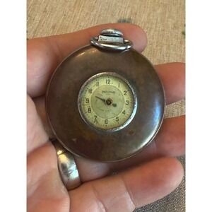 Vintage 1937 Ingraham Pocket Watch – E. Ingraham Co. Bristol CT USA – Working